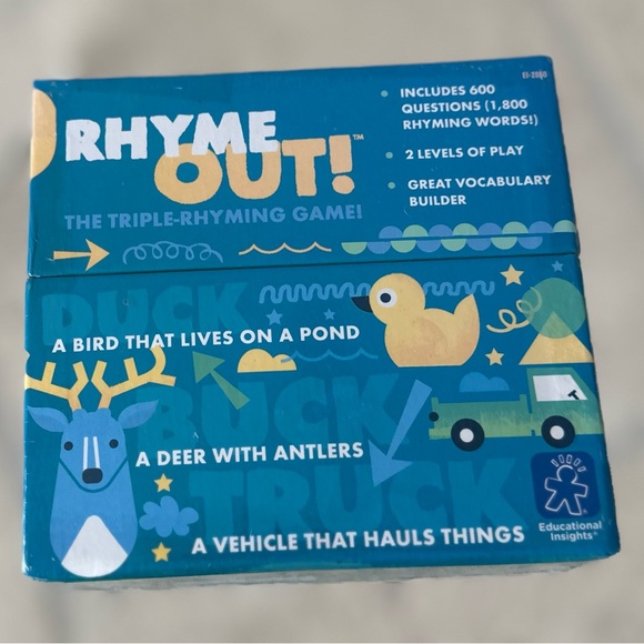 Sold! Rhyme Out Game - Picture 1 of 5